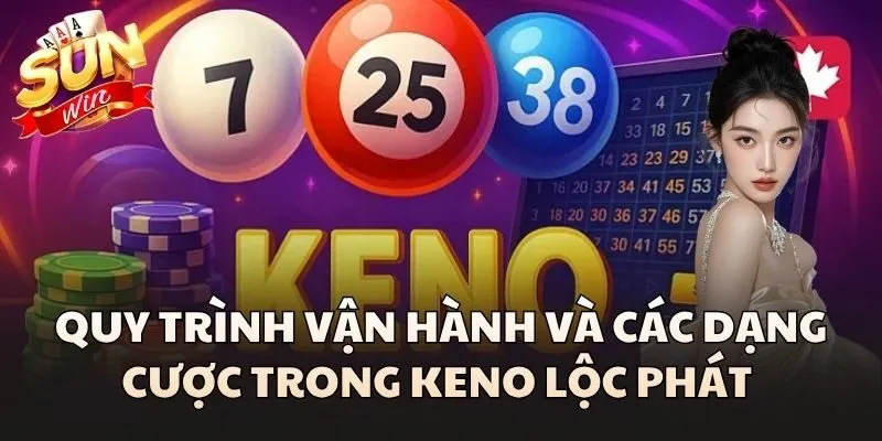Keno Lộc Phát - Vận May Không Giới Hạn Trong Mỗi Phiên Quay 2 Quy trình vận hành và các dạng cược trong Keno Lộc Phát